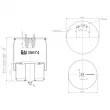 FEBI BILSTEIN 35674 - Soufflet à air, suspension pneumatique