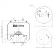 Soufflet à air, suspension pneumatique FEBI BILSTEIN [35694]