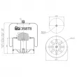 Soufflet à air, suspension pneumatique FEBI BILSTEIN [35878]