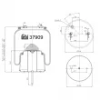 Soufflet à air, suspension pneumatique FEBI BILSTEIN [37909]