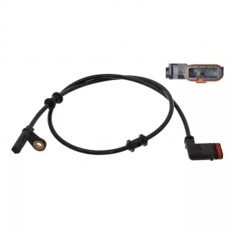 Capteur, vitesse de roue arrière gauche FEBI BILSTEIN OEM A1715400117
