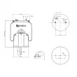 FEBI BILSTEIN 38634 - Soufflet à air, suspension pneumatique