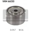SKF VKM 66030 - Poulie renvoi/transmission, courroie trapézoïdale à nervures