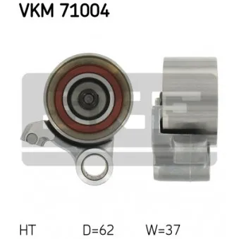 SKF VKM 71004 - Poulie-tendeur, courroie crantée