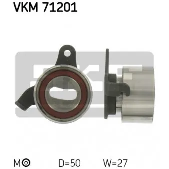 SKF VKM 71201 - Poulie-tendeur, courroie crantée