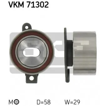 Poulie-tendeur, courroie crantée SKF OEM 1350588360