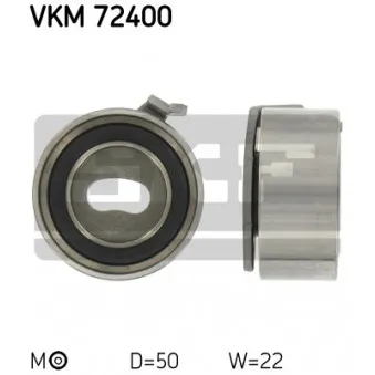 SKF VKM 72400 - Poulie-tendeur, courroie crantée