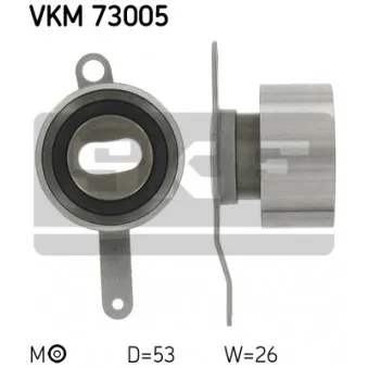 SKF VKM 73005 - Poulie-tendeur, courroie crantée