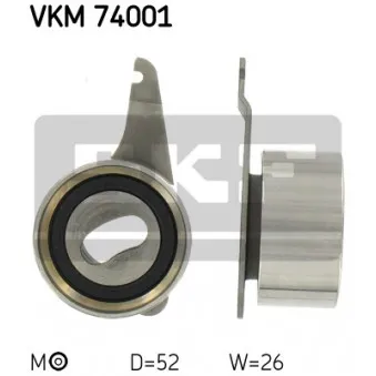 SKF VKM 74001 - Poulie-tendeur, courroie crantée