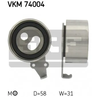 SKF VKM 74004 - Poulie-tendeur, courroie crantée
