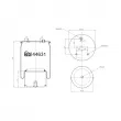 Soufflet à air, suspension pneumatique FEBI BILSTEIN [44631]