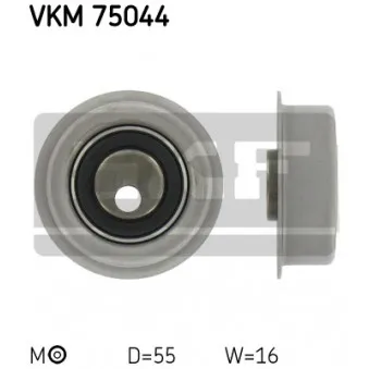 SKF VKM 75044 - Poulie-tendeur, courroie crantée