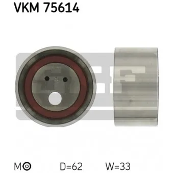 SKF VKM 75614 - Poulie-tendeur, courroie crantée