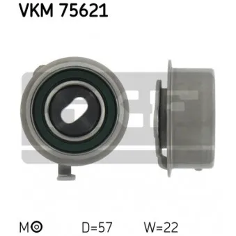 SKF VKM 75621 - Poulie-tendeur, courroie crantée