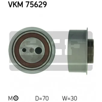SKF VKM 75629 - Poulie-tendeur, courroie crantée