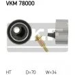 SKF VKM 78000 - Poulie-tendeur, courroie crantée