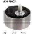 SKF VKM 78003 - Poulie-tendeur, courroie crantée