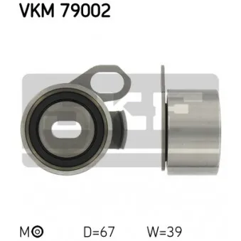 Poulie-tendeur, courroie crantée SKF VKM 79002