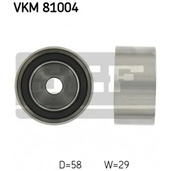 SKF VKM 81004 - Poulie renvoi/transmission, courroie de distribution