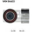 Poulie renvoi/transmission, courroie de distribution SKF [VKM 84603]