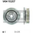 SKF VKM 93207 - Poulie, vilebrequin