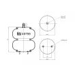 FEBI BILSTEIN 45759 - Soufflet à air, suspension pneumatique