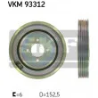 SKF VKM 93312 - Poulie, vilebrequin