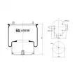 FEBI BILSTEIN 45938 - Soufflet à air, suspension pneumatique