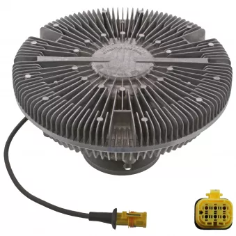 Embrayage, ventilateur de radiateur FEBI BILSTEIN 46112 pour MAN TGS 41,400 - 400cv