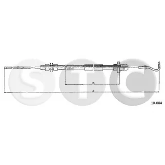 STC T483787 - Câble d'accélération