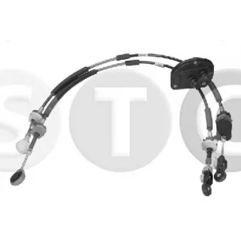 Tirette à câble, boîte de vitesse manuelle STC [T486062]