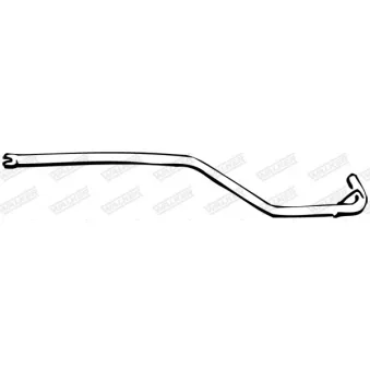 Tuyau d'échappement WALKER [01182]