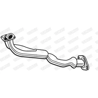 Tuyau d'échappement WALKER [02781]