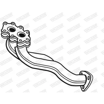 Tuyau d'échappement WALKER [02958]