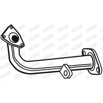 Tuyau d'échappement WALKER [02993]