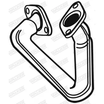 WALKER 03470 - Tuyau d'échappement