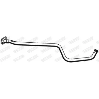 WALKER 05332 - Tuyau d'échappement