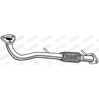 Tuyau d'échappement WALKER [06044]