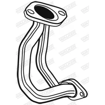 WALKER 07189 - Tuyau d'échappement