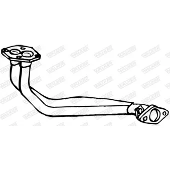 WALKER 07822 - Tuyau d'échappement