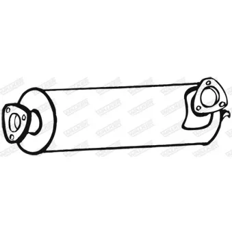 Silencieux central WALKER [08321]