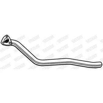 Tuyau d'échappement WALKER 08973