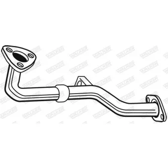 Tuyau d'échappement WALKER [09980]