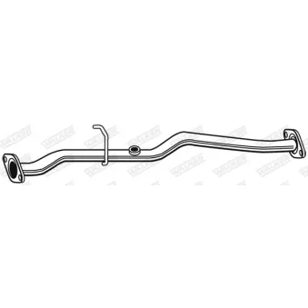 WALKER 10381 - Tuyau d'échappement