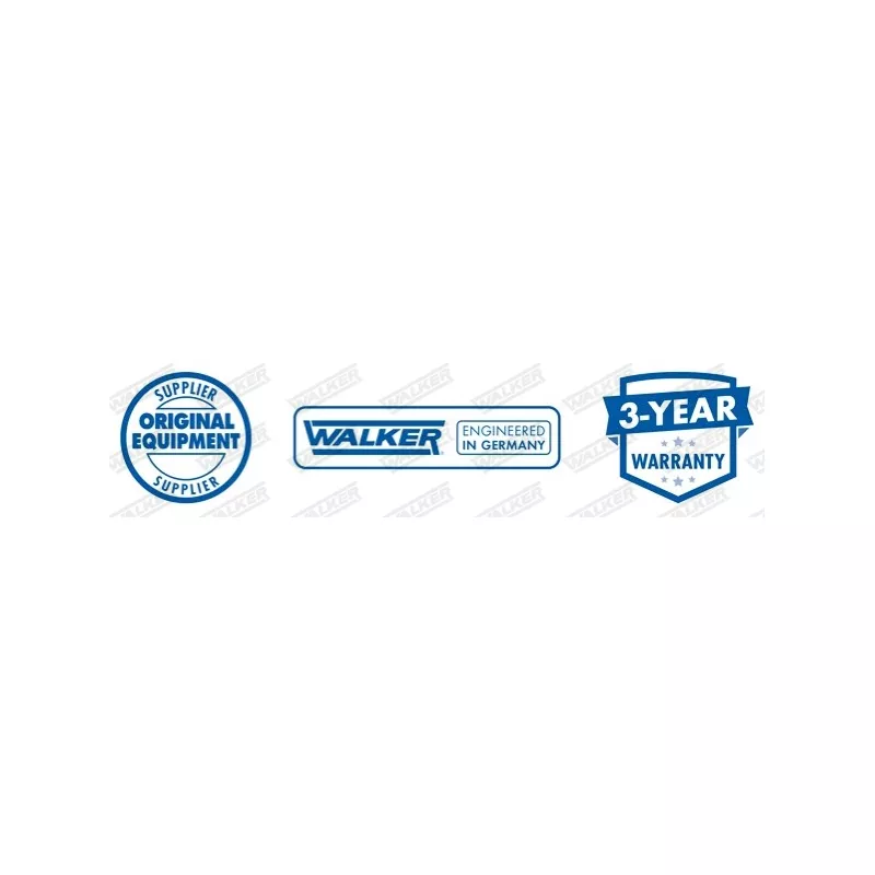 Tuyau d'échappement WALKER 10427 - Visuel 1
