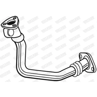 Tuyau d'échappement WALKER [10452]