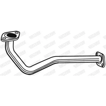 Tuyau d'échappement WALKER 10530