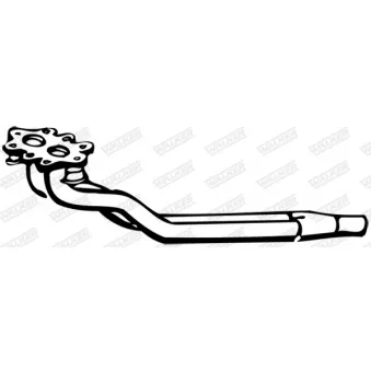 WALKER 13344 - Tuyau d'échappement