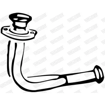 WALKER 13660 - Tuyau d'échappement