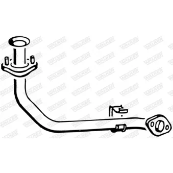 Tuyau d'échappement WALKER [14236]